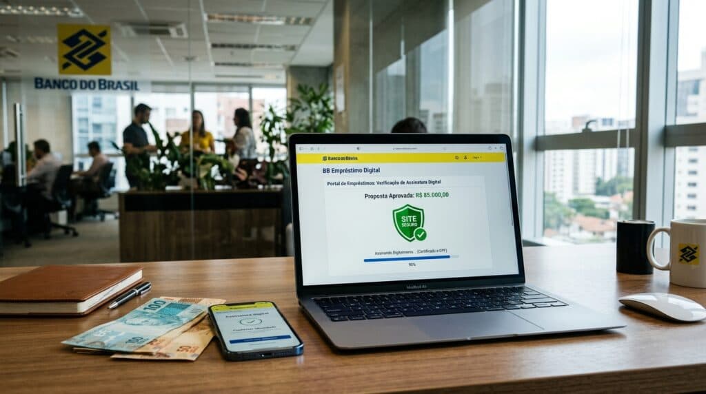 Empréstimo Online Seguro: Passo a Passo para Contratar, Validação no Banco Central e Cuidados